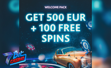 7 Bit Casino Invites Players to Grab Welcome Pack up to €500/4 BTC + 100 Extra Spins