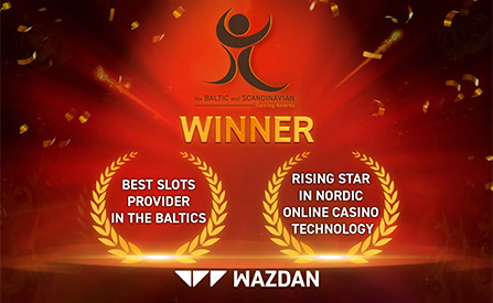 Wazdan Wins Best Slots Provider in The Baltics 2022