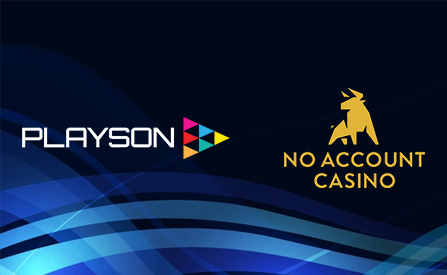 Playson Announces the Addition of No Account Casino to its Distribution Network