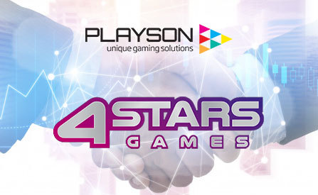 Playson Expands its Distribution Network with the Addition of 4stargames as New Partner