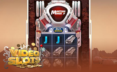 Online Slot Martian Miner Live Across Videoslots Platform