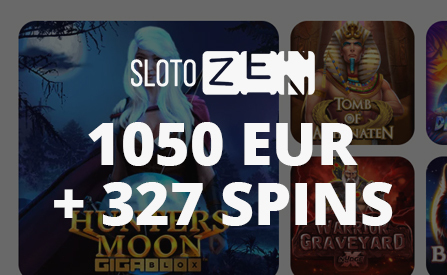 Slotozen Casino Welcomes Newbies with 1050 EUR and 327 Extra Spins