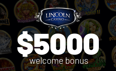 Lincoln Casino Awaits New Players with $5,000 Welcome Bonus for the first Five Deposits