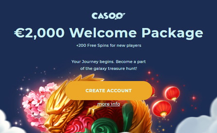 Start the Journey Through Space All the Way to Casoo Casino