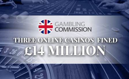 Three Online Casinos Fined £14 million For Not Preventing Money Laundering!