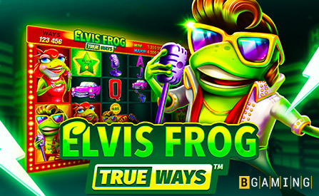 Elvis Frog TRUEWAYS Slot is Bringing Vegas to Your Living Room