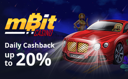 Get a Second Chance Every Day at mBitcasino: Daily Cashback up to 20%