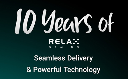 Relax Gaming Marks 10 Years of Growth and Service