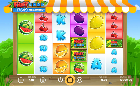 NetEnt Releases Fruit Shop Megaways with Betsson Group