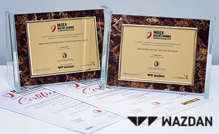 Wazdan Wins Two Eminent Awards At Malta’s iGaming Excellence Awards 2019