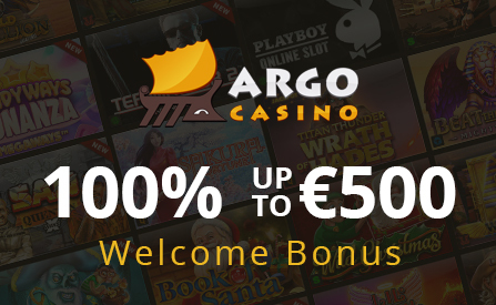 Argo Casino Invites You to Grab a 100% Welcome Bonus up to €500