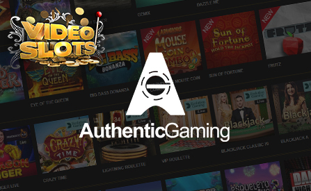 Videoslots Expands Portfolio with Authentic Gaming