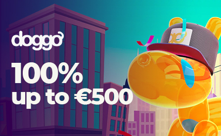 Claim a 100% Welcome Bonus up to 500 EUR + 200 Bonus Spins at Doggo Casino