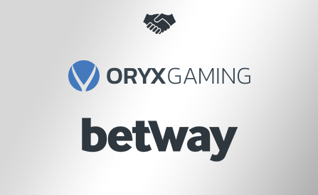 Oryx Gaming Catalog Goes Live with Betway