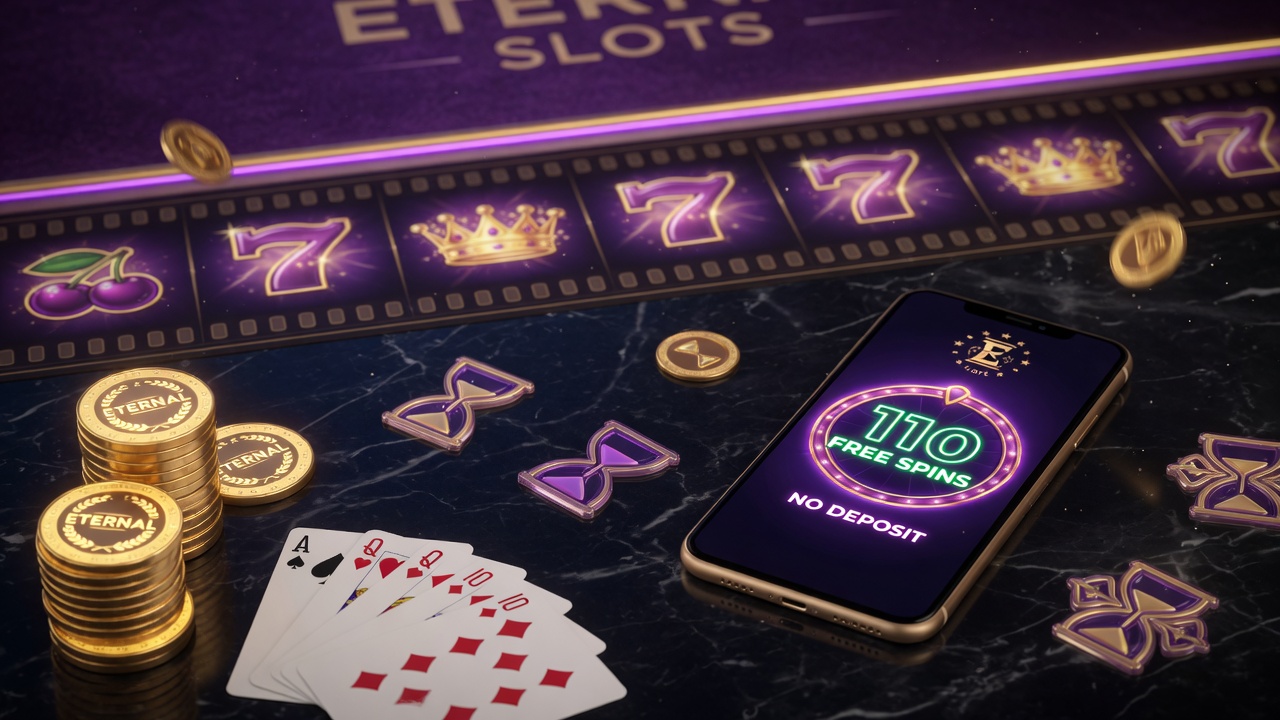 Grab 110 Spins with No Deposit Required at Eternal Slots