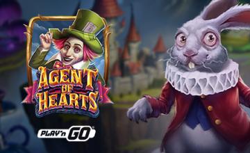 Play'n GO Takes Players to Wonderland with Agent of Hearts 