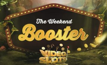 Save a Percentage of Winnings for Weekends at Videoslots through The Weekend Booster Promotion 