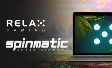 Relax Gaming Welcomes Spinmatic on its Powered by Relax Network 