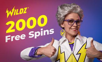 2000 Free Spins for the Holiday Season at Wildz Casino! 
