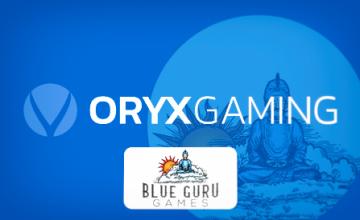 ORYX Gaming Partners with Blue Guru Games to Release Exciting Content 