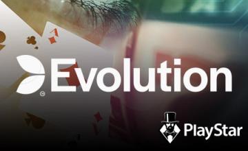 PlayStar Expands Live Dealer Games with Evolution Gaming 