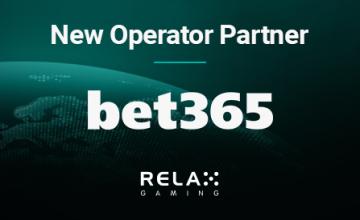 Relax Gaming Supplies its Extensive Portfolio of Games to bet365 