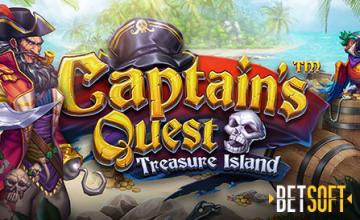 Captain's Quest Treasure Island Slot is a Fun and Rewarding Game 