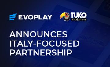 Evoplay Joins Forces with Tuko Productions to Expand in Italian Gaming Space 