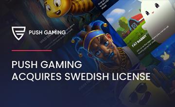 Push Gaming Acquires Swedish License 