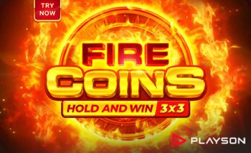 Fire Up Your Wins with Playson’s Fire Coins Hold and Win 
