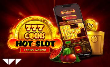 Spin and Win with Wazdan's Game Hot Slot 777 Coins 