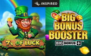 Inspired Entertainment Introduces 7’s of Luck and Big Bonus Booster 