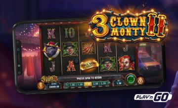Get into the Heart of Las Vegas with 3 Clown Monty II Slot 