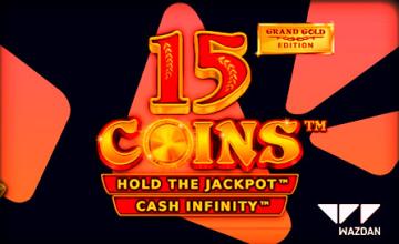 Wazdan Launched15 Coins Grand Gold Edition 