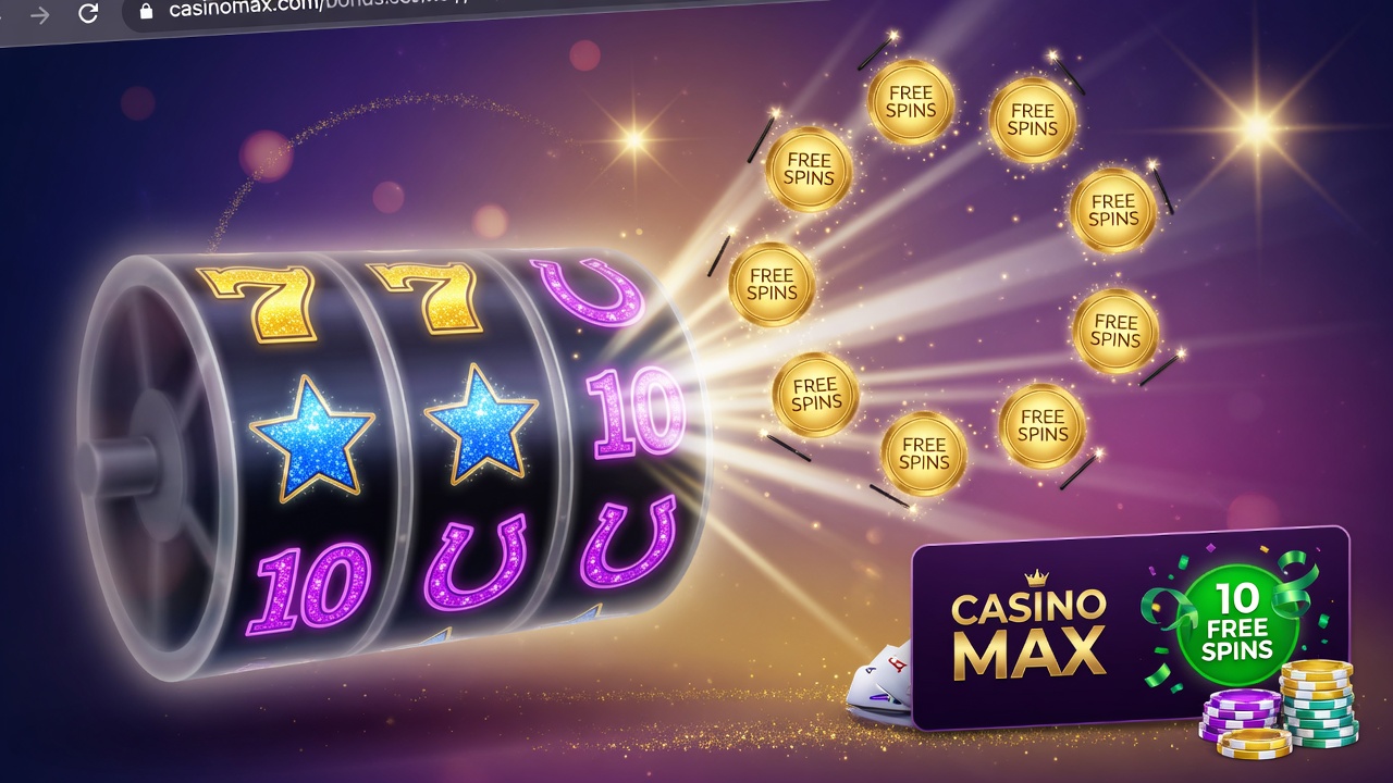 Experience 10 Free Spins Magic with Casino Max