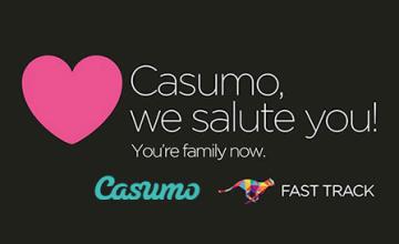 FAST TRACK Moves Forward with Highly Anticipated Partnership Deal with Casumo