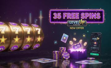 Unlock 35 Free Spins with LevelUp Casino's Latest Offer