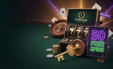 Unlock 50 Free Spins: Everygame Classic Casino's Latest Offer 