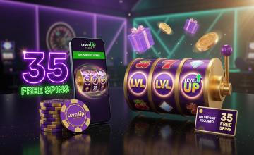 Experience 35 Free Spins with LevelUp Casino's No-Deposit Offer 