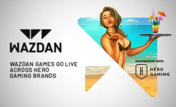 Hero Gaming Goes Forward with a Full Partnership Deal with Wazdan Games 