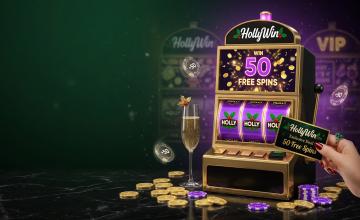 Grab 50 Free Spins with HollyWin's Exclusive Deal 