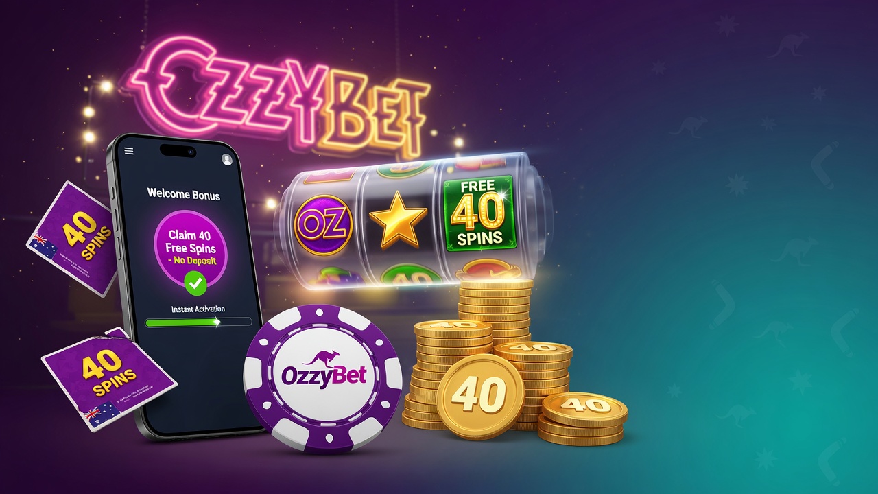 Unlock 40 Spins Without A Deposit at OzzyBet Casino
