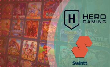 Swintt Expands its Distribution Network Through a Content Licensing Deal with Hero Gaming 