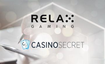 Relax Gaming Expands its Reach with CasinoSecret Content Deal 