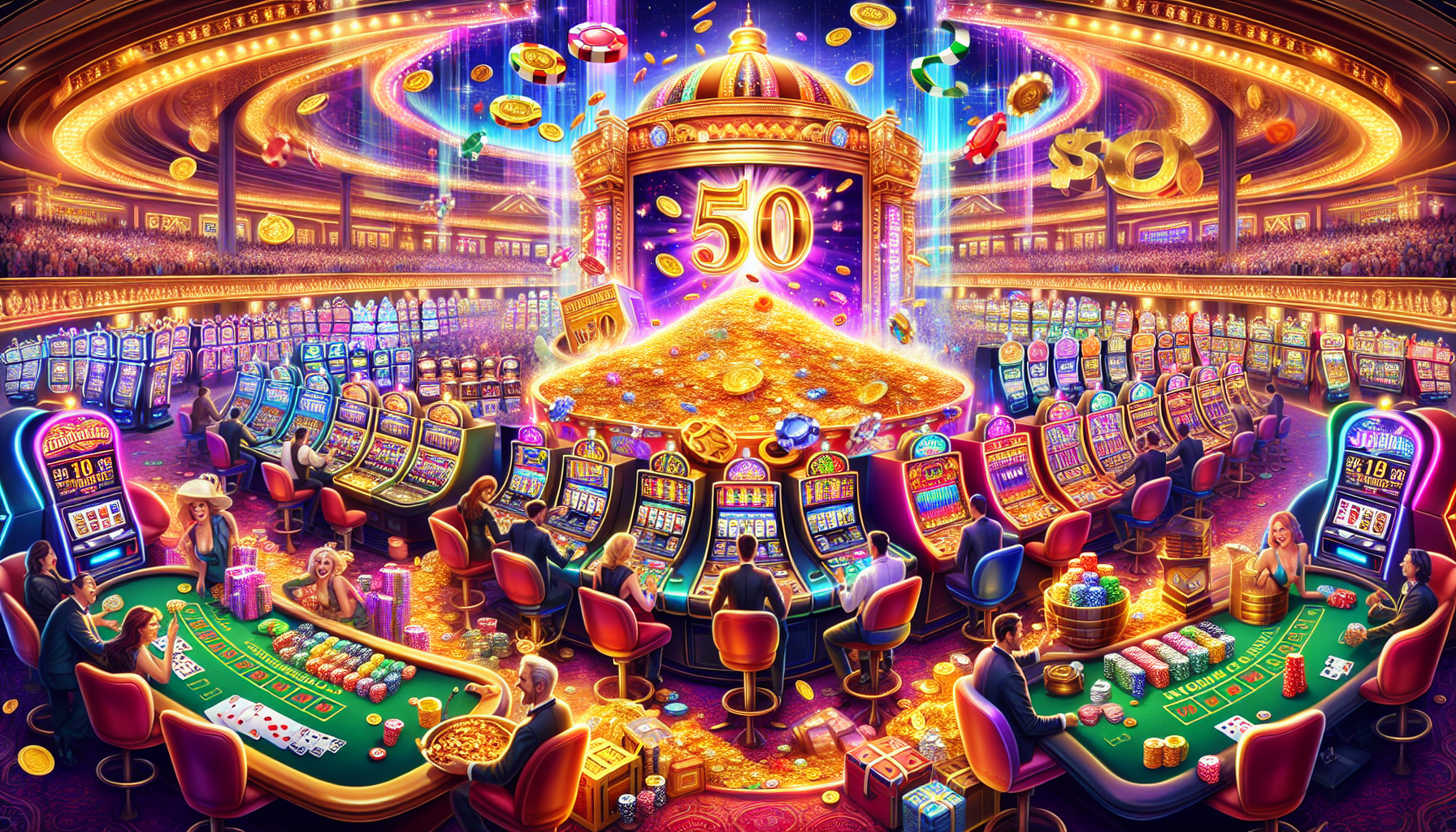 Discover Your Jackpot Capital Adventure with 50 Free Spins