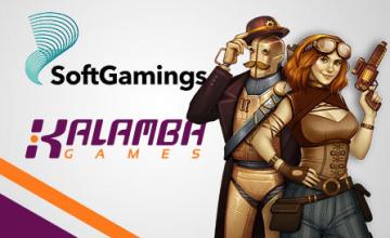 Kalamba Games Signs a Content Deal with SoftGamings, Greatly Expands Its Reach 