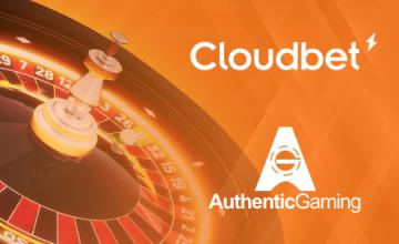 Authentic Gaming and Cloudbet Team up for Live Roulette Content 