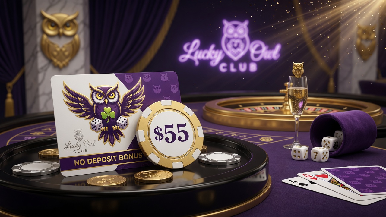 Unlock the Exciting $55 No Deposit Bonus at Lucky Owl Club Casino