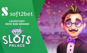 Soft2bet Goes Live with Casino Brand SlotsPalace 