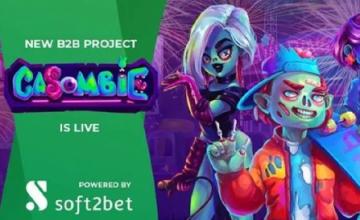 Soft2Bet Launches Latest Casino Brand Casombie 